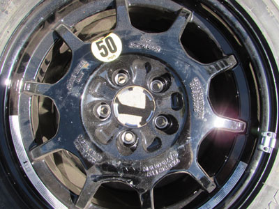 Mercedes Spare Wheel Tire Rim A21040118022